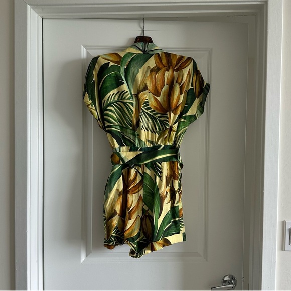 Farm Rio Yellow Bananart Romper - Picture 8 of 9